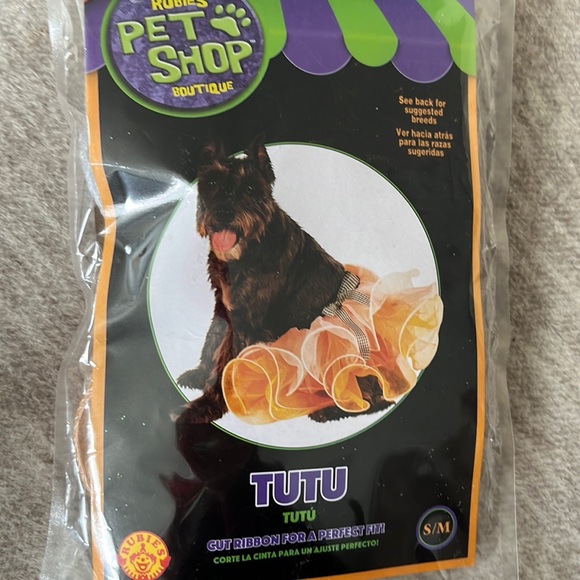 NWT Orange, Yellow & White Dog or Cat Tutu - Picture 2 of 3